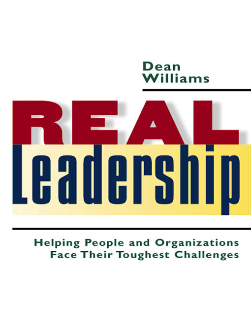Title details for Real Leadership by Dean WIlliams - Available
